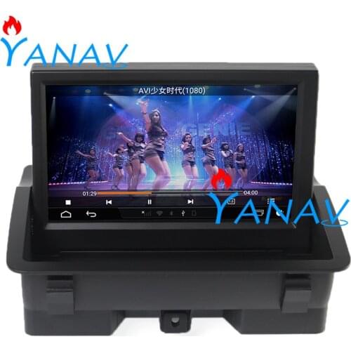 Car stereo GPS Navigation For-Audi A1 2010-2018 Tesla style tape recorder support WiFi/4G eight core Touch screen dvd player car