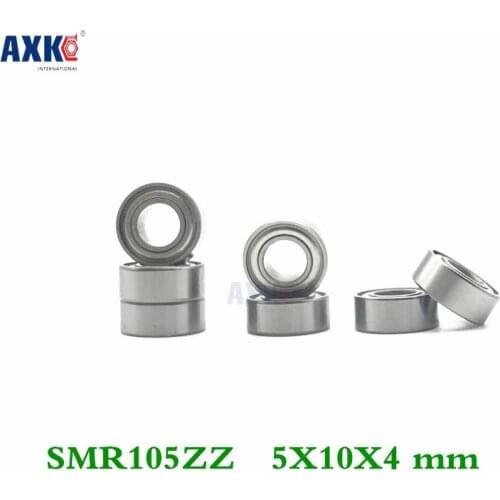 Axk Factory Direct Sale Smr105zz Mr105 Smr105 Z L-1050zz Wbc5-10zza 5x10x4 Mm Miniature Stainless Steel Bearing 440c Material