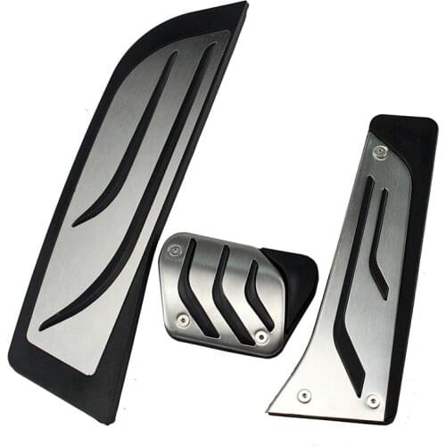 RHD Stainless Steel Foot Rest No Drilling Footrest Pedal Pad Cover For BMW 1 3 Series F20 F21 F30 F31 F34 GT 318 2012-2016