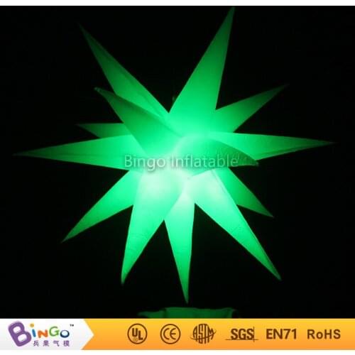 Valentines Day 1.5m bar / stage / hotel decoration LED lighting inflatable star BG-A0866 toy