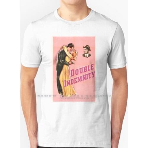 Bane - Double Indemnity ( Billy Wilder , 1944 ) T Shirt 100% Pure Cotton Film Movie Classic Classic Cinema Movie Perdition Doubl