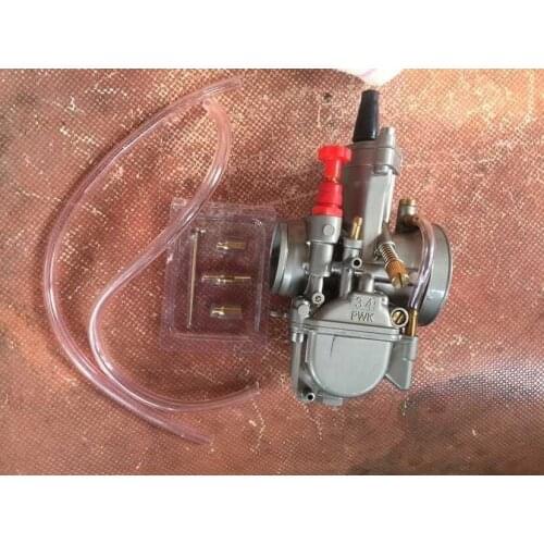 Sherryberg carburetor 34mm PWK OEM OKO carb w power jet champagne color fit racing motor