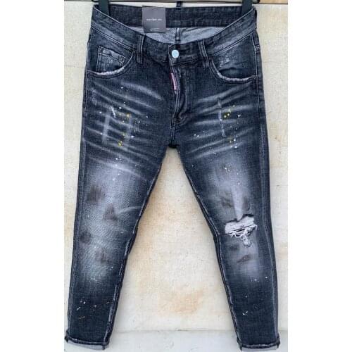 Men woman shorts classic,Authentic DSQUARED2,Retro,Italian brand ,Women/Men Jeans,locomotive,Jogging jeans,DSQ9151