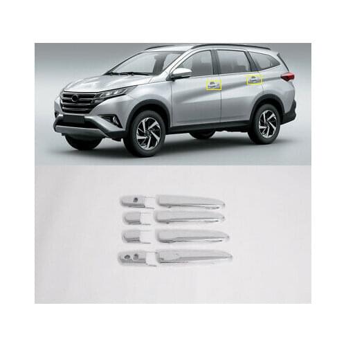 Smart Key Hole Door Handle Cover 8pcs For Toyota Rush / Daihatsu Terios 18-20