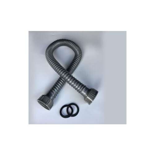 45mm Kitchen double slot washing basin water connecting pipe, double head 45mm thread, garbage disposer