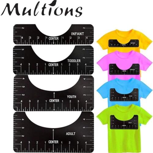 4pcs Measure Ruler Sewing Tools For Adult Youth Clothing Pattern Drafting Tools Plastic Pattern Making Measuring Ruler Tailor
