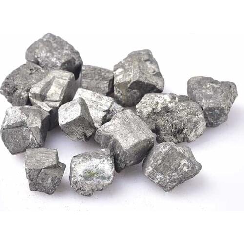 Natural square chalcopyrite pyrite mineral crystal teaching specimen stone ornamental stone ore furnishing