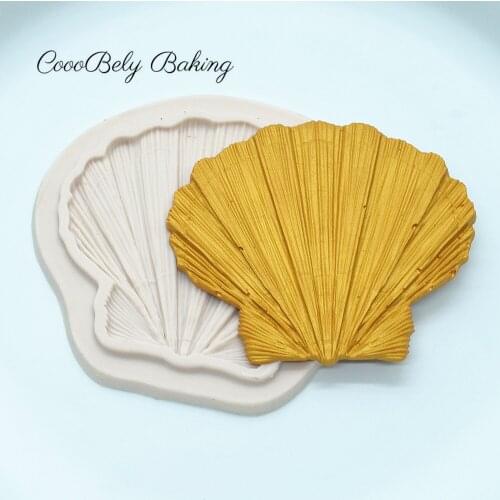 XiaoXiang Pearl Shell Silicone Fondant Molds DIY Resin Chocolate Mold Cake Decorating Tools, Kitchen Baking Accessories M2006