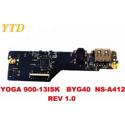 Original for Lenovo YOGA 900-13ISK USB board Audio board YOGA 900-13ISK BYG40 NS-A412 REV 1.0 tested good free shipping