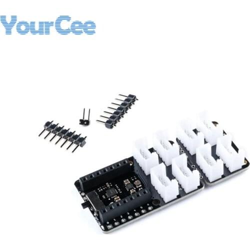 For Seeeduino XIAO Expansion Board Grove Shield IIC I2C SPI 0.96 inch OLED/UART/Digital Analog For Arduino/Smart Home/IoT