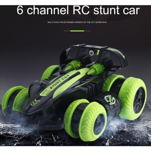 RC Car 2.4G 6CH Stunt Drift Buggy Roll Car 360 Degree Flip Robot Vehicle Models High Speed stunt car Rock Crawler