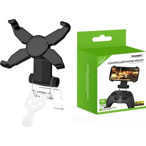 Adjustable Rotating Phone Clip Bracket Holer Mount For XboxSeriesX XBOX-ONE S/X Controller Gamepad