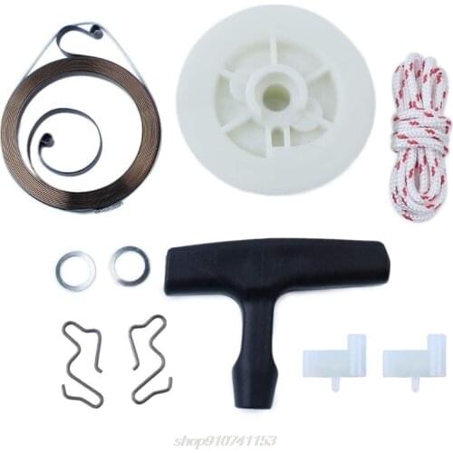 Recoil Pull Starter Spring Pulley Handle Grip Rope Kit For STIHL MS180 MS170 MS210 MS230 MS250 021 023 025 D04 20 Dropship