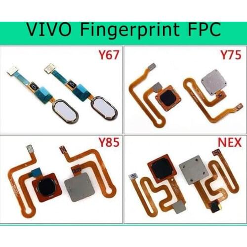 VIVO Y67 Y75 Y85 NEX Fingerprint Sensor Flex Cable FFC IC Connector Backspace Home Button Menu Motherboard Repair Accessory