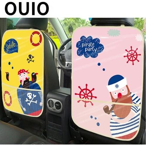 Children Kick Mat Seat Back Protector Cover For Mercedes Benz Renault Duster Logan Captur Chevrolet Cruze Aveo Car Accessories