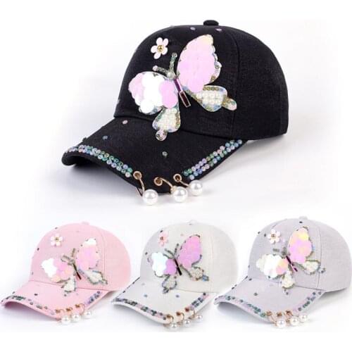 Hat Womens Korean-style womens baseball cap middle-aged sun hat casual all-matching sun hat fashionable stylish peaked cap