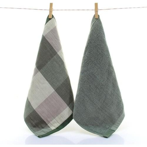 1PC Hot Sales Nordic Hanging Cloth Absorbent Cotton Kitchen Hand Towels Toilet Bathroom Cleaning Tools