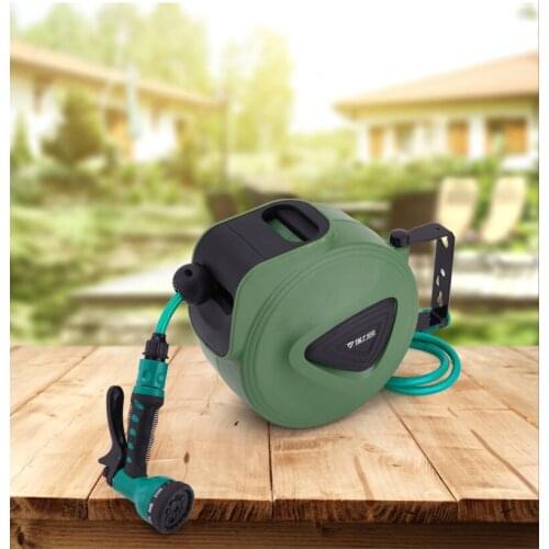 10M Pipe Coil, Water Drum, Automatic Telescopic Pipe Coil, Car Washing, Flower Watering Water, Air Drum, Electric Drum