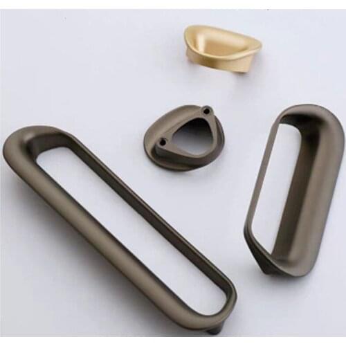 160mm modern simple brushed brass cupboard dresser pull handle gary drawer tv cabinet bathroom cabinet handle knob 96mm 32MM