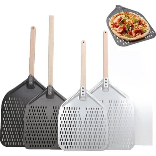 Cake Baking Pastry Tool 12/14 Inch Long Aluminum Pizza Shovel With Long Handle Pastry Tool Accessories