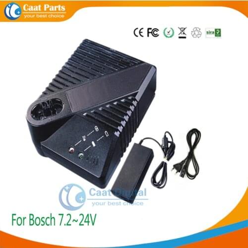 Boutique Power Tool Battery Chargers for Bosch 7.2V~24V Ni-CD and Ni-MH batteries,Including external adaptor as power supply