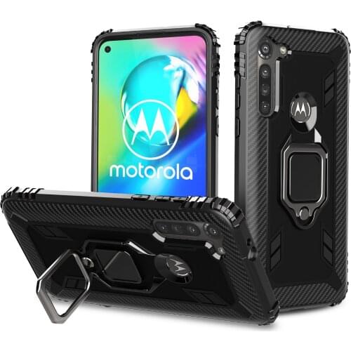 FOR MOTO G8 Powe G stylus G 5G Plus E 2020 Fall Protection Finger Ring Holder Case anti Back Cover FOR moto g8
