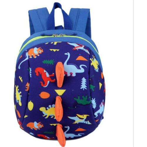 Children Mini Backpack Infant Baby Anti-Lost Dinosaur Small Backpack Safety Walking Harness Leash For Kids /BY