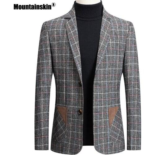 Мужские повседневные пиджаки Mountainskin China At AliExpress
