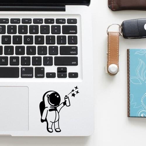 Cartoon Astronaut Laptop Sticker for Macbook Pro 16" Air Retina 11 12 13 14 15 inch Vinyl Mac Book Skin Notebook Trackpad Decal