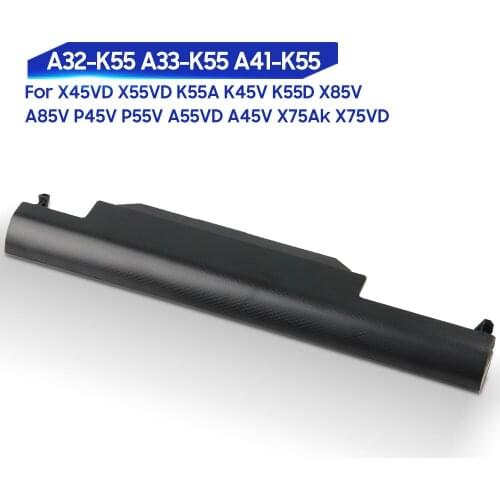 Original Replacement Laptop Battery For ASUS A55VD A45V X75AK X75VD K95VM X45VD X55VD K55A A85V P45V A32-K55 A33-K55 A41-K55