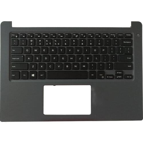For Dell Inspiron 14-7000 7460 7472 K9GT3 0K9GT3 Laptop Palmrest Upper Case US UK Backlit Keyboard