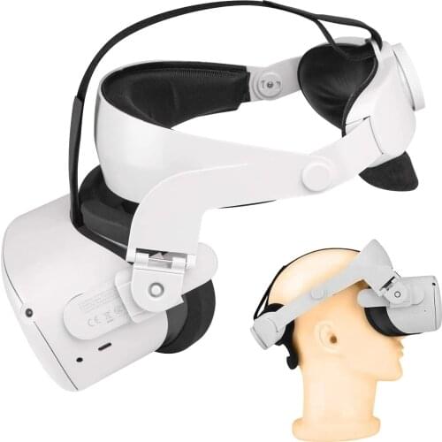 Adjustable For Oculus Quest 2 Virtual Reality Helmet Head Strap Halo Strap vr Accessories