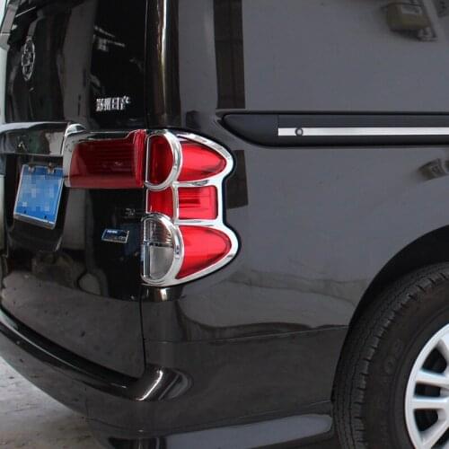 Car styling for Nissan NV200 2010-2016 high quality ABS Chrome Front headlight Lamp Cover trim Rear headlight Lamp Cover trim