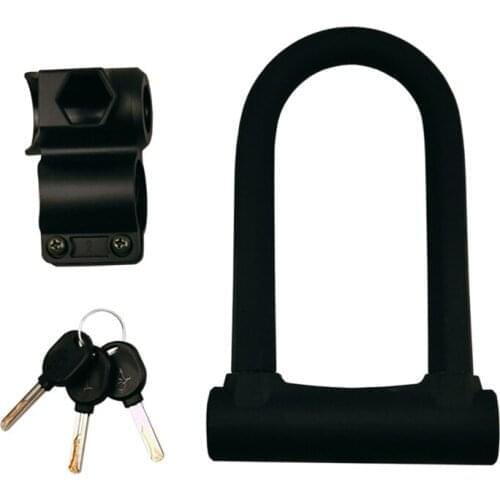 Bicycle U Lock Steel Safety Anti-theft Road Bike Cable U-Lock Set Electrical Motorbike Bisiklet Kilidi Security Cycling Locks