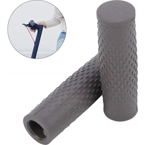 1 Pair Anti-Slip Rubber Grip Protection Handle Grip for Xiaomi M365 Electric Scooter Rubber Handle Bar Grip For Xiaomi M365 Part