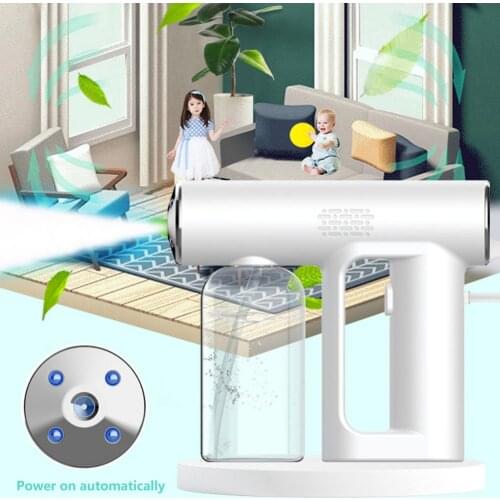 250ml 1000 MAh Disinfecting Water Sprayer Wireless Nano Steam Atomizer Fogger Disinfecting Water Sprayer Machine Steam Spray Gun