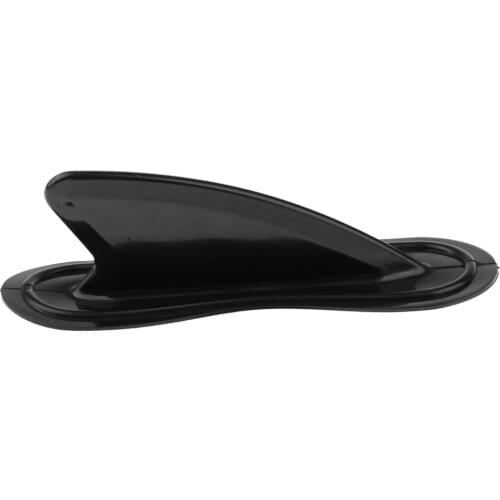 Black Portable Inflatable Kayak Rowing Boat Skeg Tracking Fin Mounting Point Watershed Board Canoe Marine Kayaking Accessories