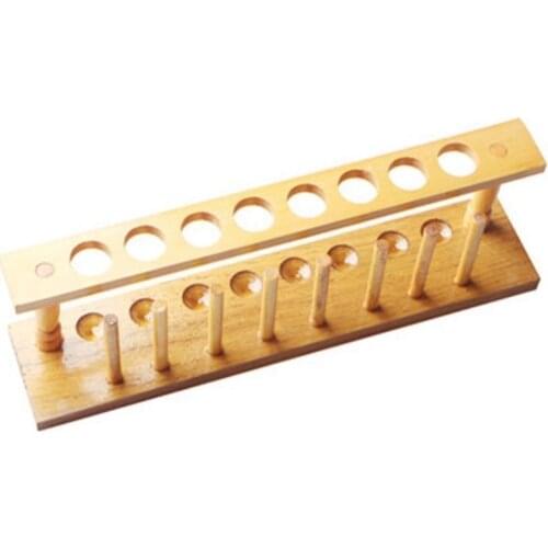 Wooden Test Tube Rack, 8 Hole and Pins-Solid Wood ,tube box