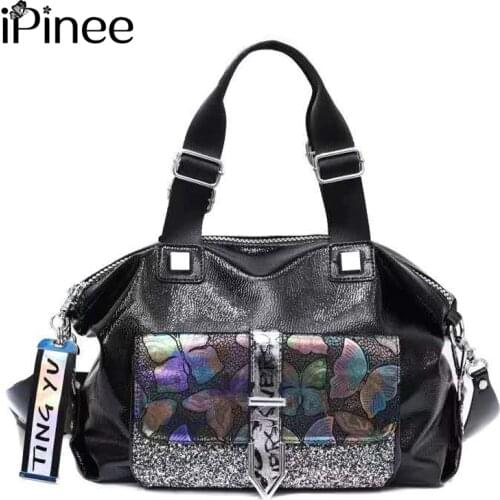 iPinee Womens Shiny Bags
