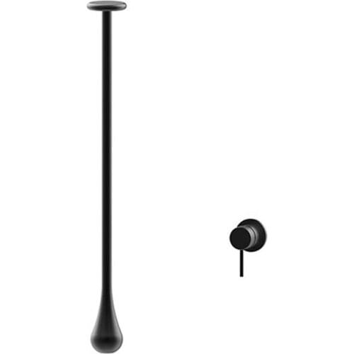 Matt black wash basin faucet wall mounted faucet handle ceiling mount faucet