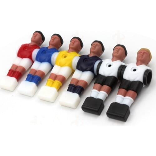 Durable Foosball Player Soccer Games Mini Humanoid Plastic Doll Table Football Machine Accessory Table Game Accessories Dolls