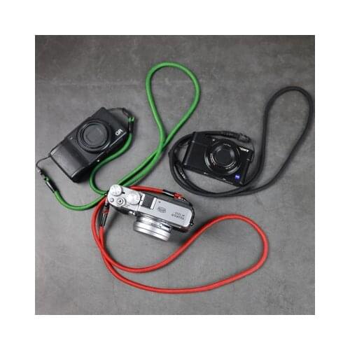 Strong woven Nylon rope Camera Shoulder Neck Strap Belt for Mirrorless Digital Camera Leica Canon Fuji Nikon Olympus Pentax Sony