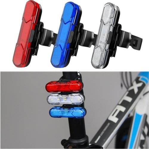 Bicycle Lights USB Rechargeable LED Rear Cycling Warning Lamp Night Cycling Waterproof Tail Light For Cycling Bicycle