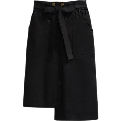 Plus Size 6XL 5XL 4XL 3XL 2XL Women Summer Skirts Femme Elegand A Line Bottoms Elastic Waist Midi Length Skirt For Mujers