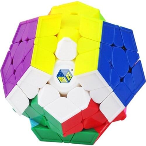 NEW V2 Yuxin Little Magic Cube 3x3 Megaminx V2 Stickerless Speed Cube Professional,Anti-Stress Toys,Smooth,Childrens Puzzle