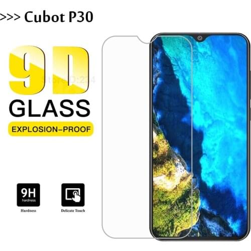 Tempered Glass For Cubot P30 Screen Protector Premiun Phone Protection Mobile Phone Film Case For Cubot P30 6.3"Tempered Glass