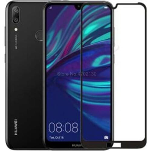 Full Cover Protective Glass For Huawei Y7 2019 DUB-LX1 Protective Tempered Glass For Huawei Y7 2019 Screen Protector