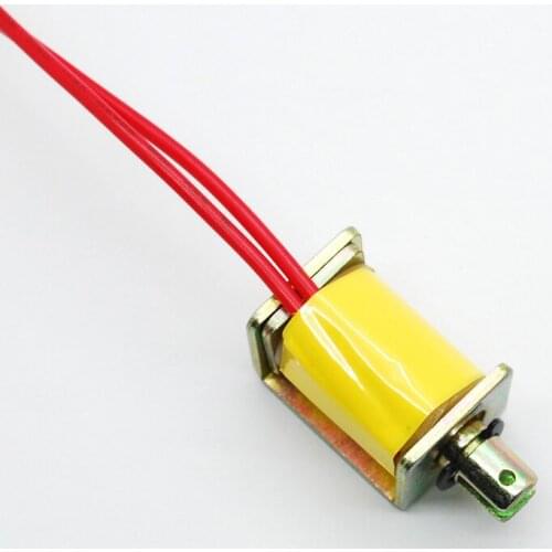 5pcs 3-12V DC 0.6-2.5A suction type electromagnet voltage frame type electromagnet valus