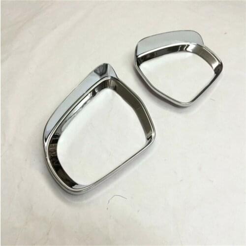 Abaiwai ABS Chrome For Suzuki Vitara Escudo 2015 2016 Car Exterior Rear View Mirror Rain Gear Trim Rain Eyebrow Car Styling 2pcs