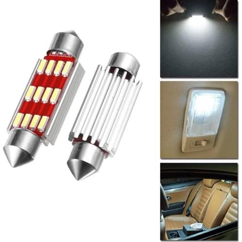 C10W Car Lights Super Bright Replacement Parts 36MM Bulb Auto Interior
